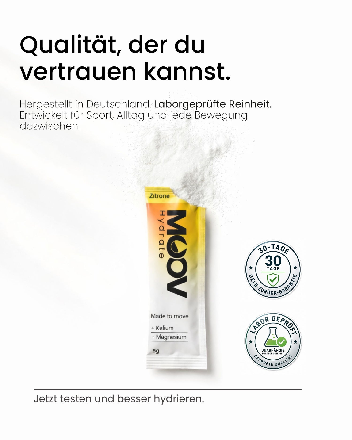 Hydrate - Elektrolyte Probierpaket